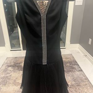 Vintage 1960s museum quality holiday cocktail dress size small mod style